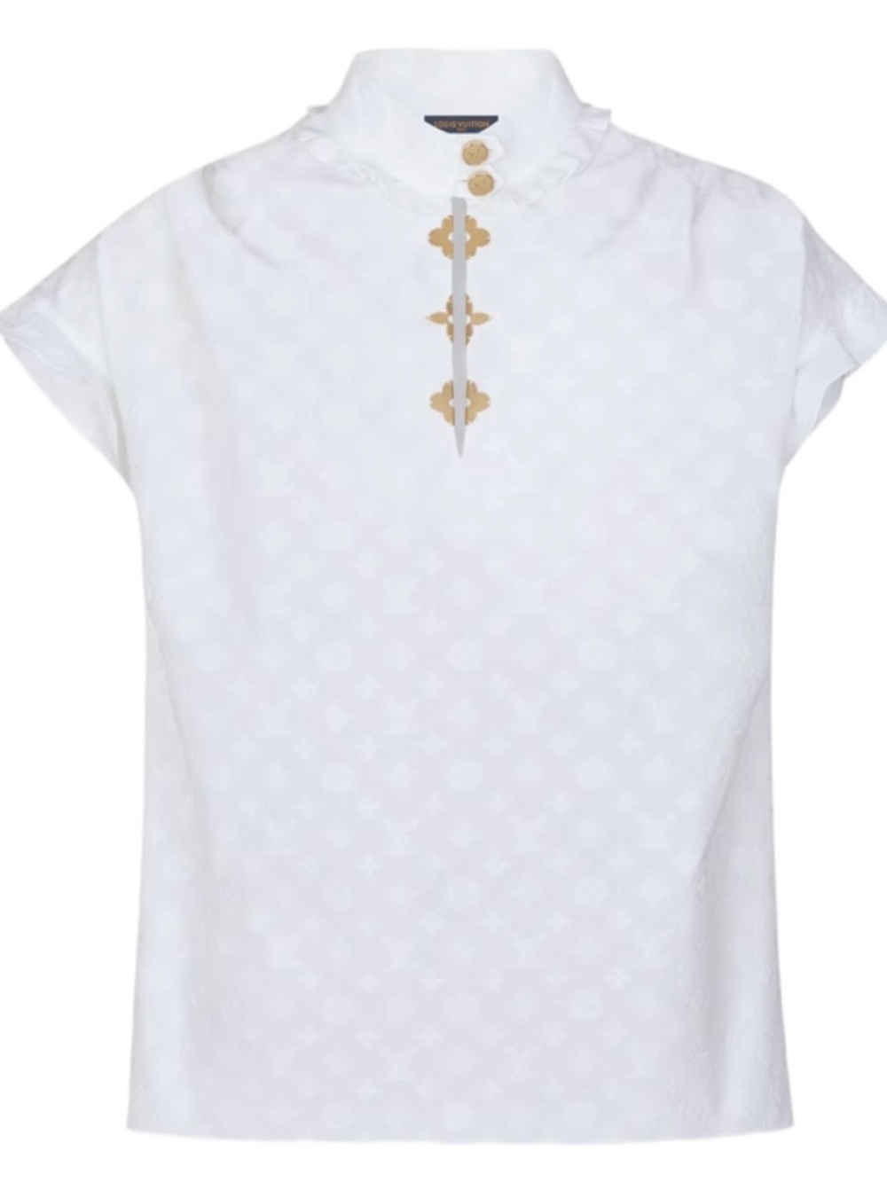Louis Vuitton Frill Blouse